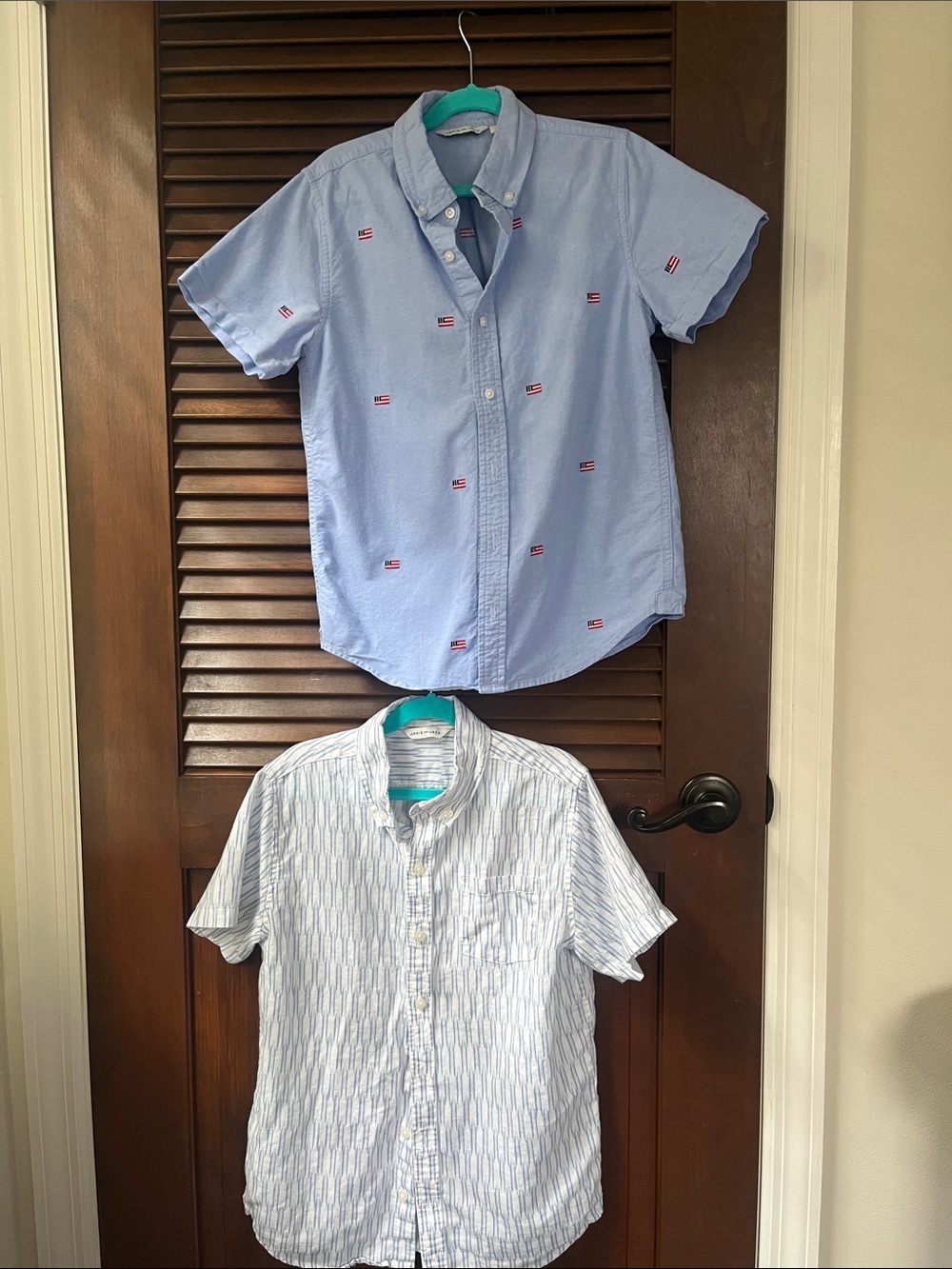 Janie and Jack boys USA flag